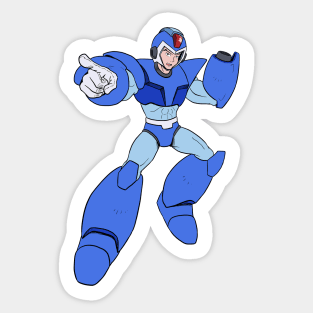 RUBY SPEARS MEGA MAN X Sticker